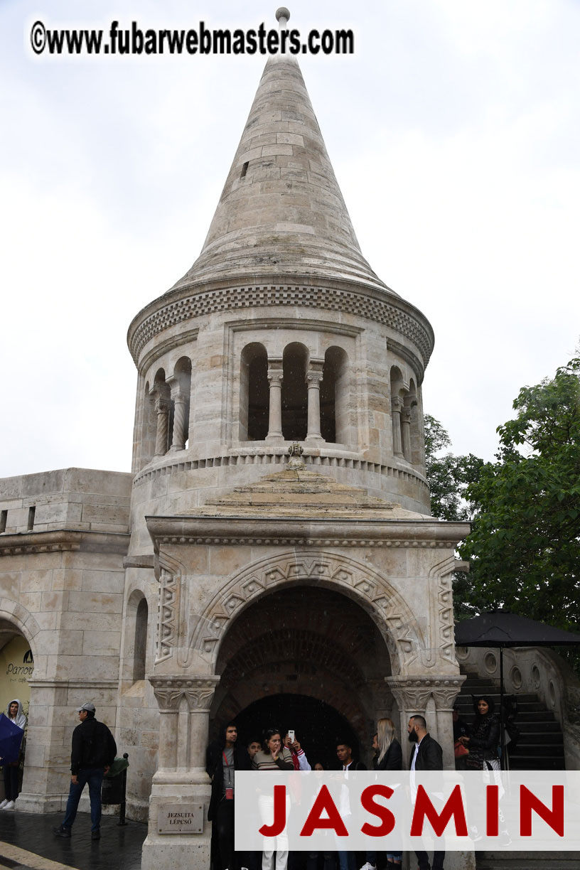 City Sightseeing and Lunch @ Halasz Bastya 