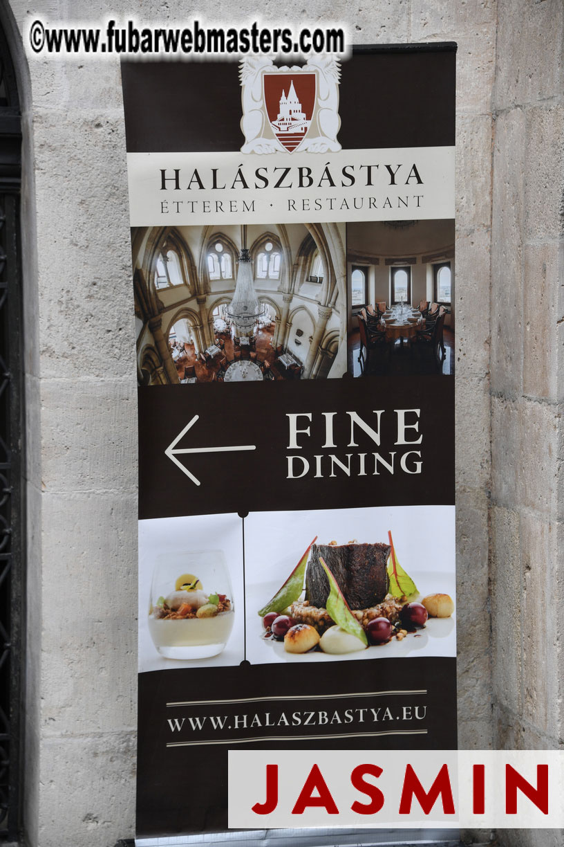 City Sightseeing and Lunch @ Halasz Bastya 