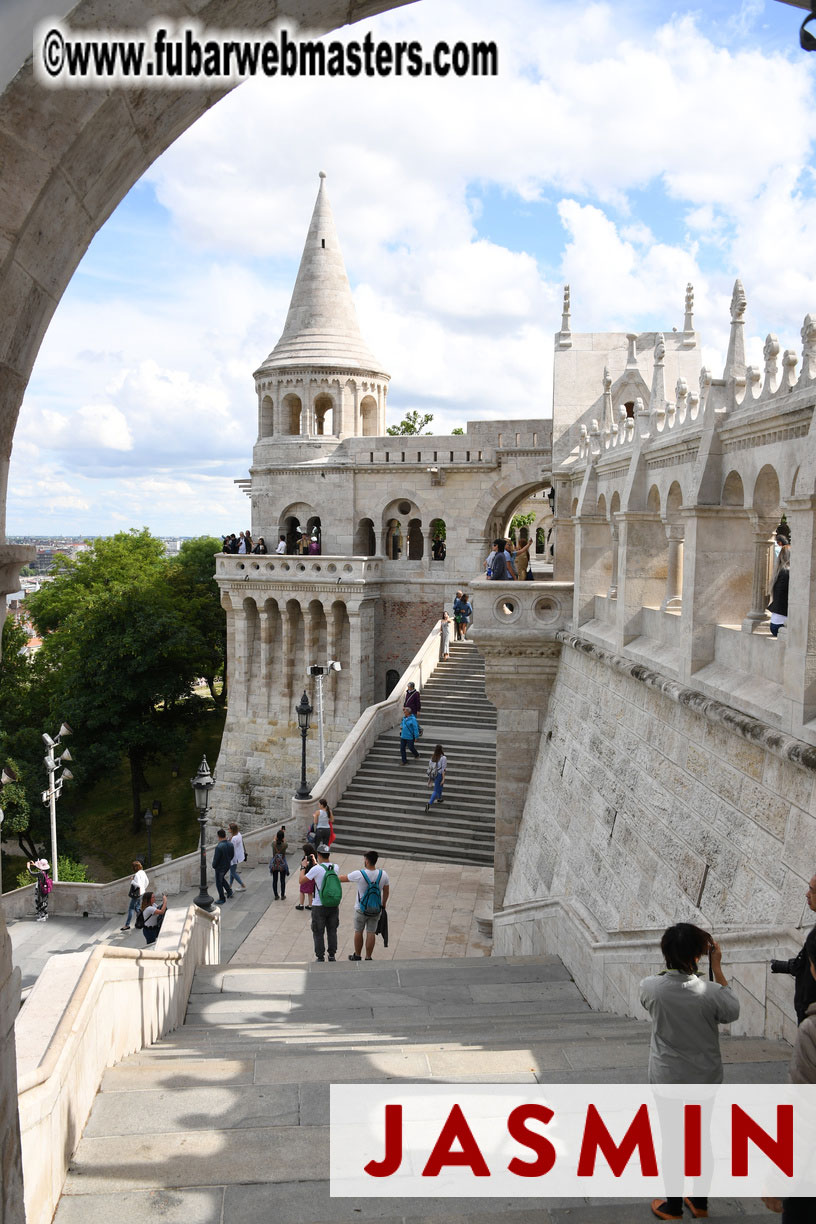 City Sightseeing and Lunch @ Halasz Bastya 