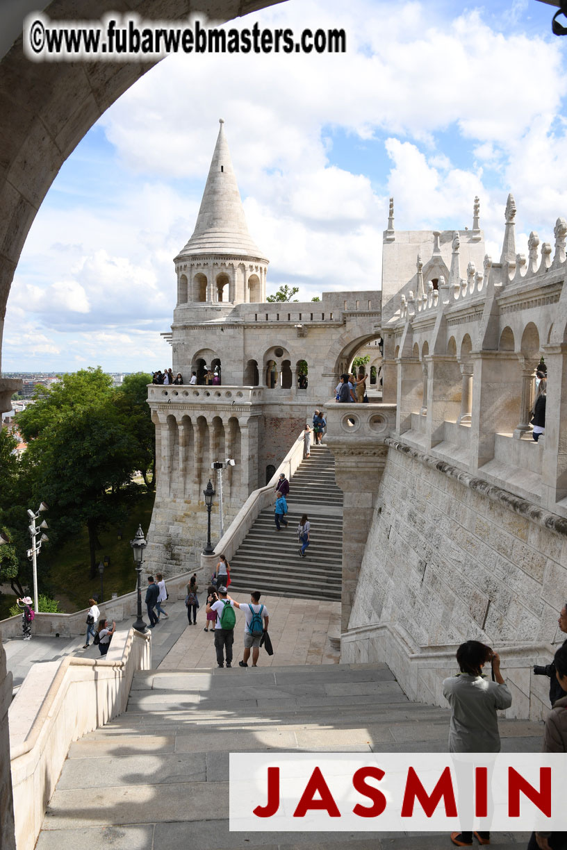 City Sightseeing and Lunch @ Halasz Bastya 