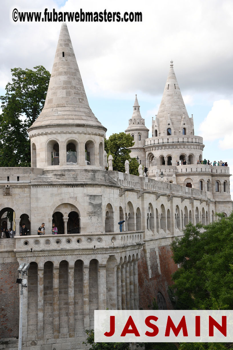 City Sightseeing and Lunch @ Halasz Bastya 