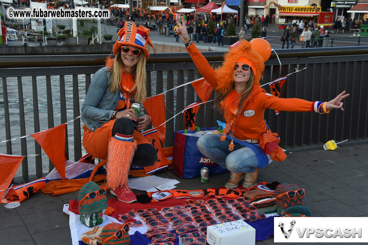 Kings Day in Amsterdam