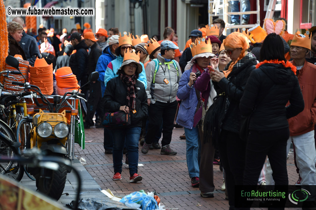 Kings Day in Amsterdam