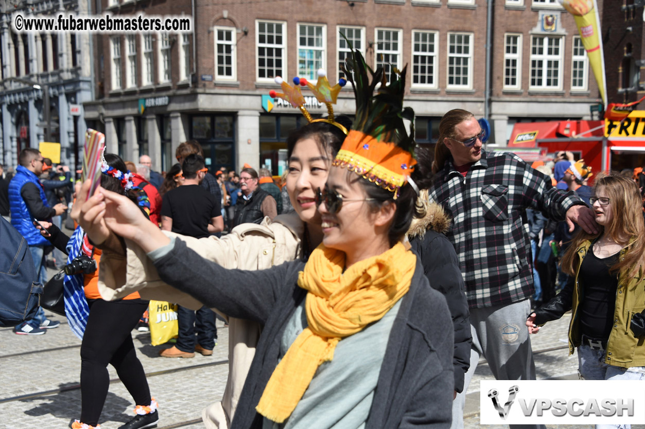 Kings Day in Amsterdam