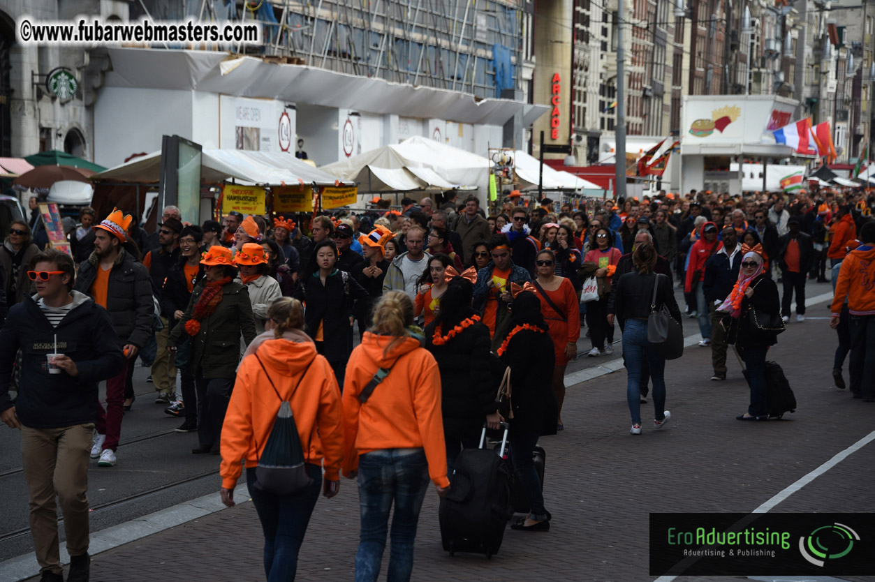 Kings Day in Amsterdam