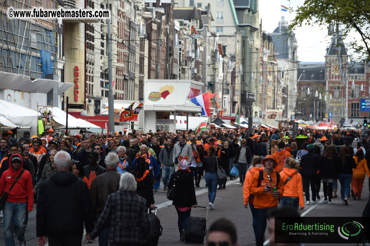 Kings Day in Amsterdam