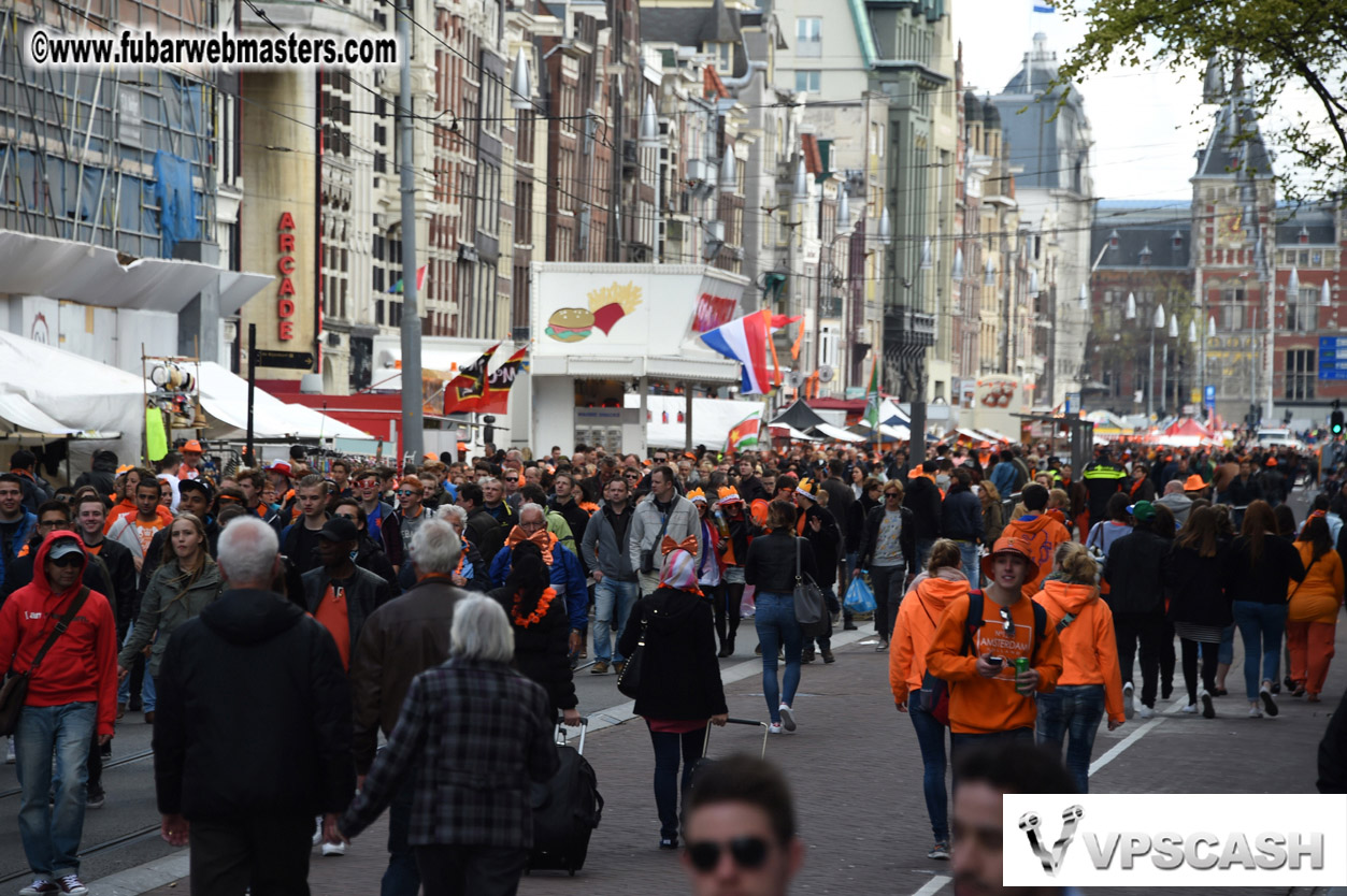 Kings Day in Amsterdam