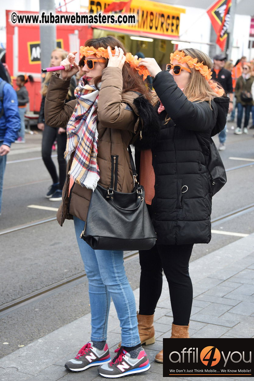 Kings Day in Amsterdam