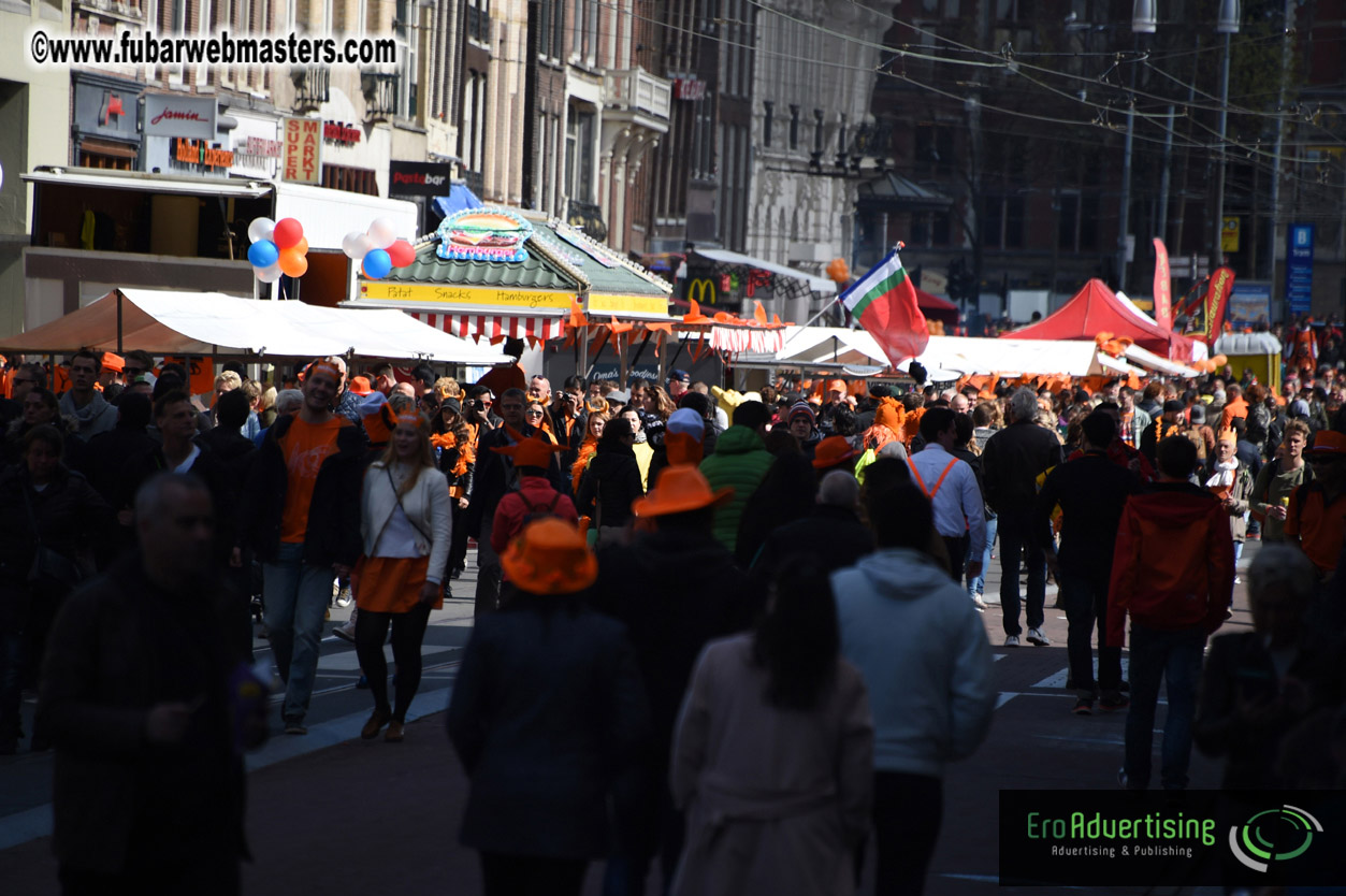 Kings Day in Amsterdam