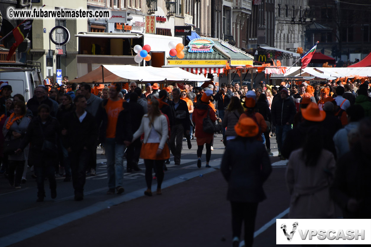 Kings Day in Amsterdam