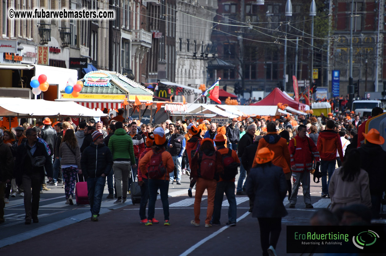 Kings Day in Amsterdam