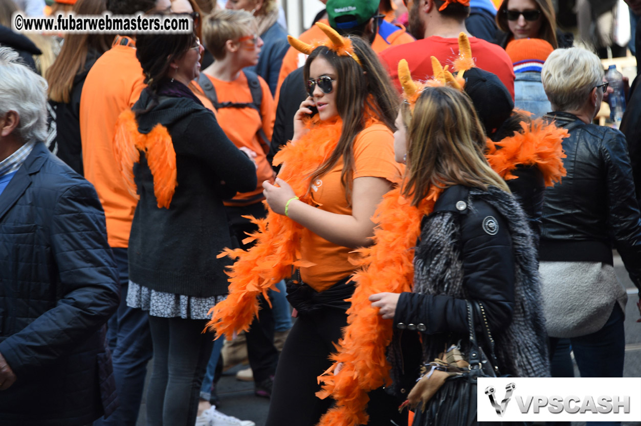 Kings Day in Amsterdam