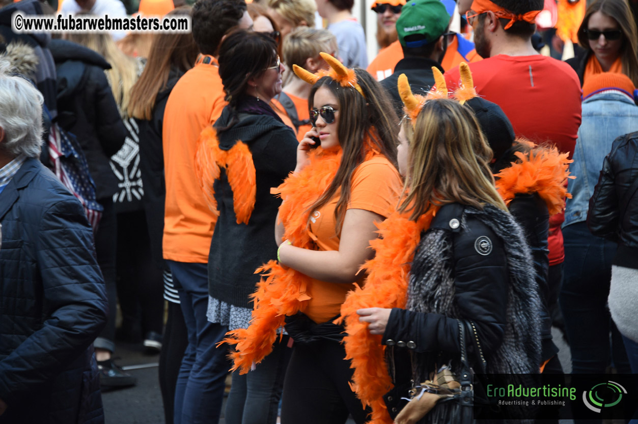 Kings Day in Amsterdam