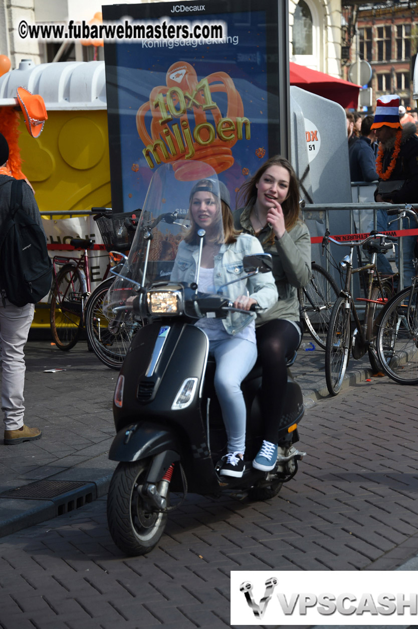 Kings Day in Amsterdam