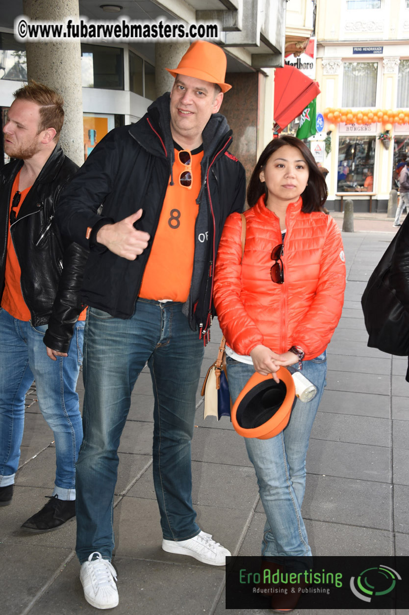 Kings Day in Amsterdam