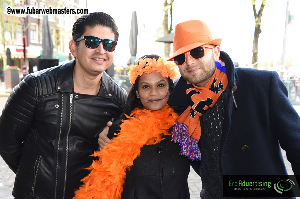 Kings Day in Amsterdam