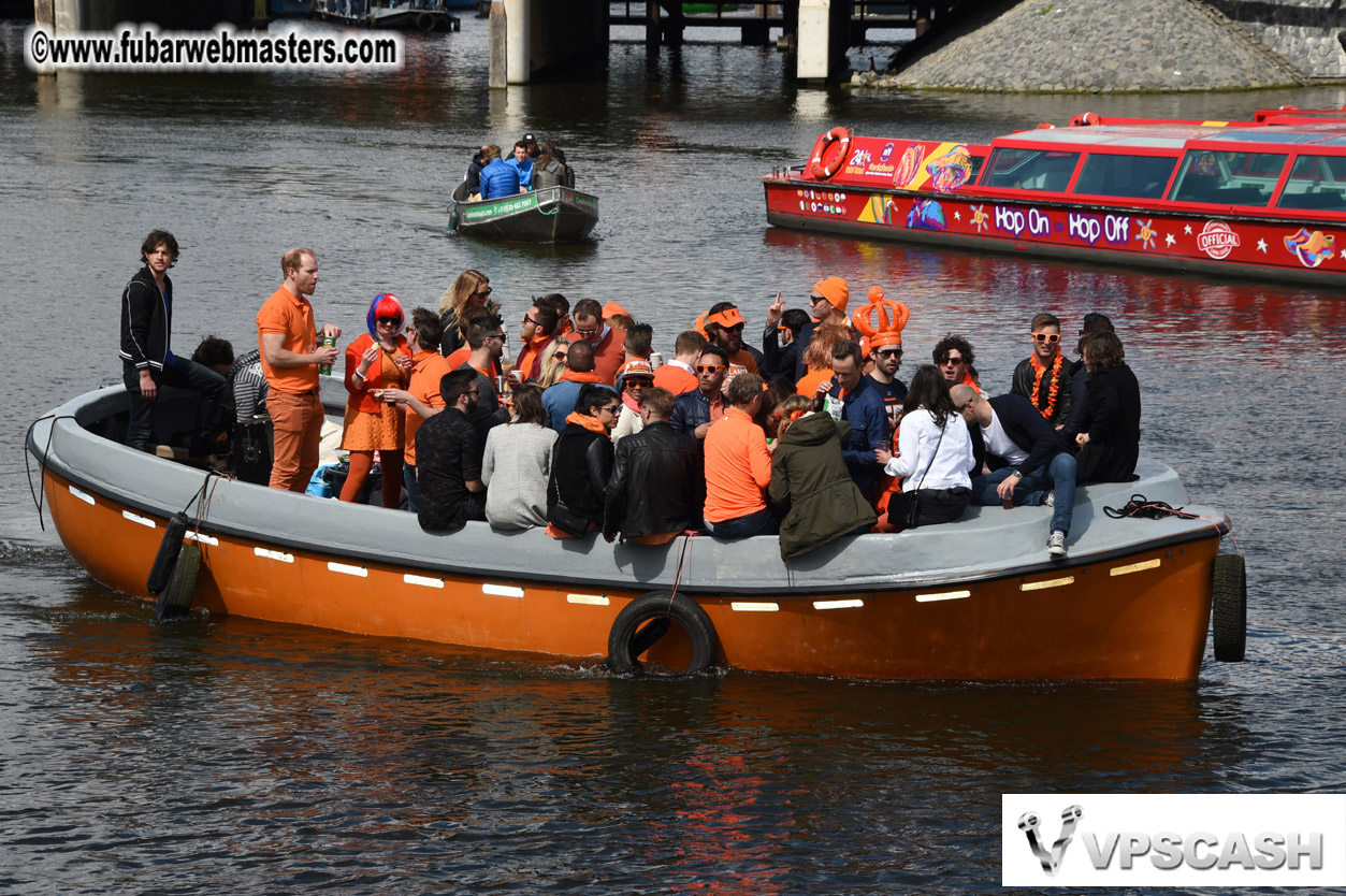 Kings Day in Amsterdam