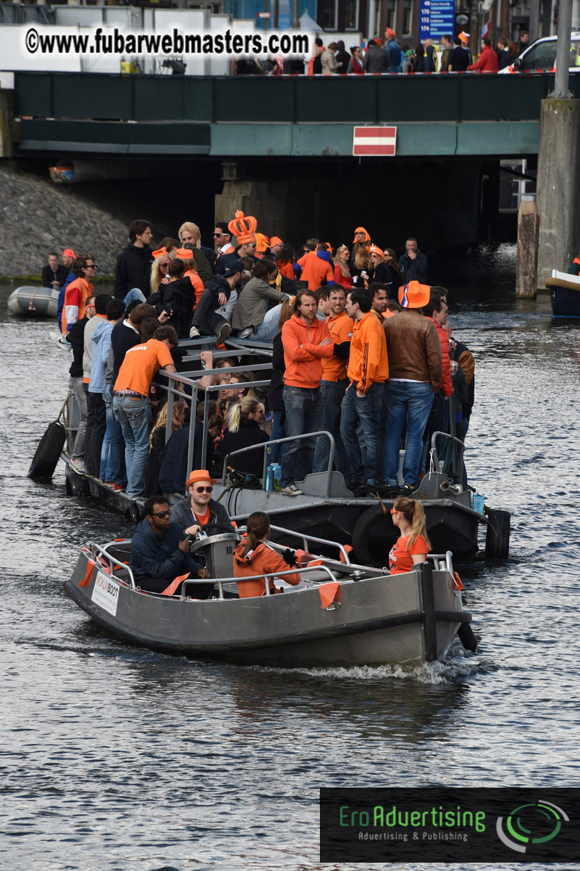 Kings Day in Amsterdam