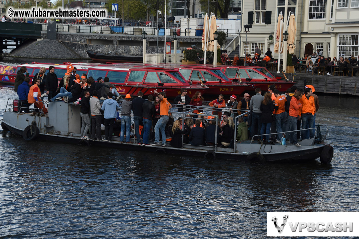 Kings Day in Amsterdam