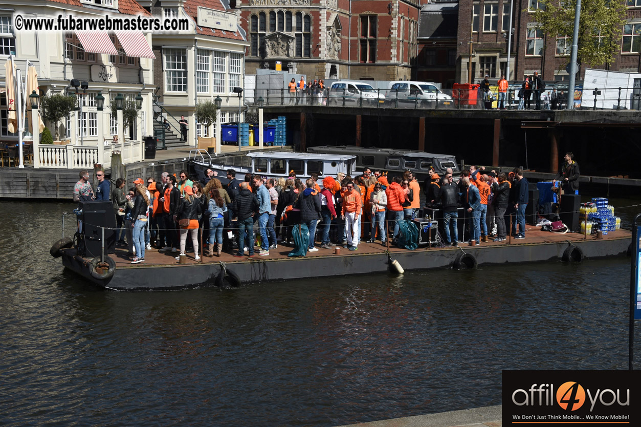 Kings Day in Amsterdam