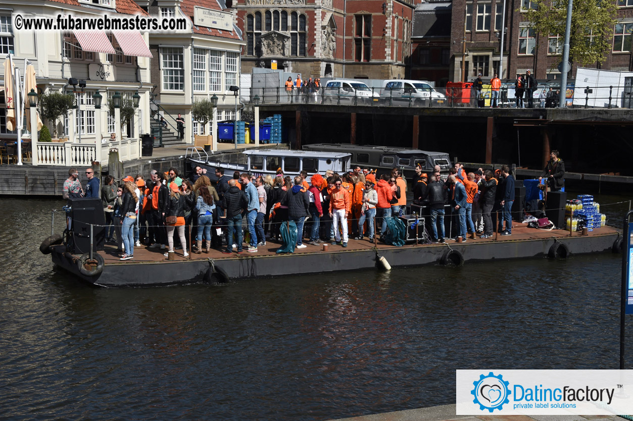 Kings Day in Amsterdam