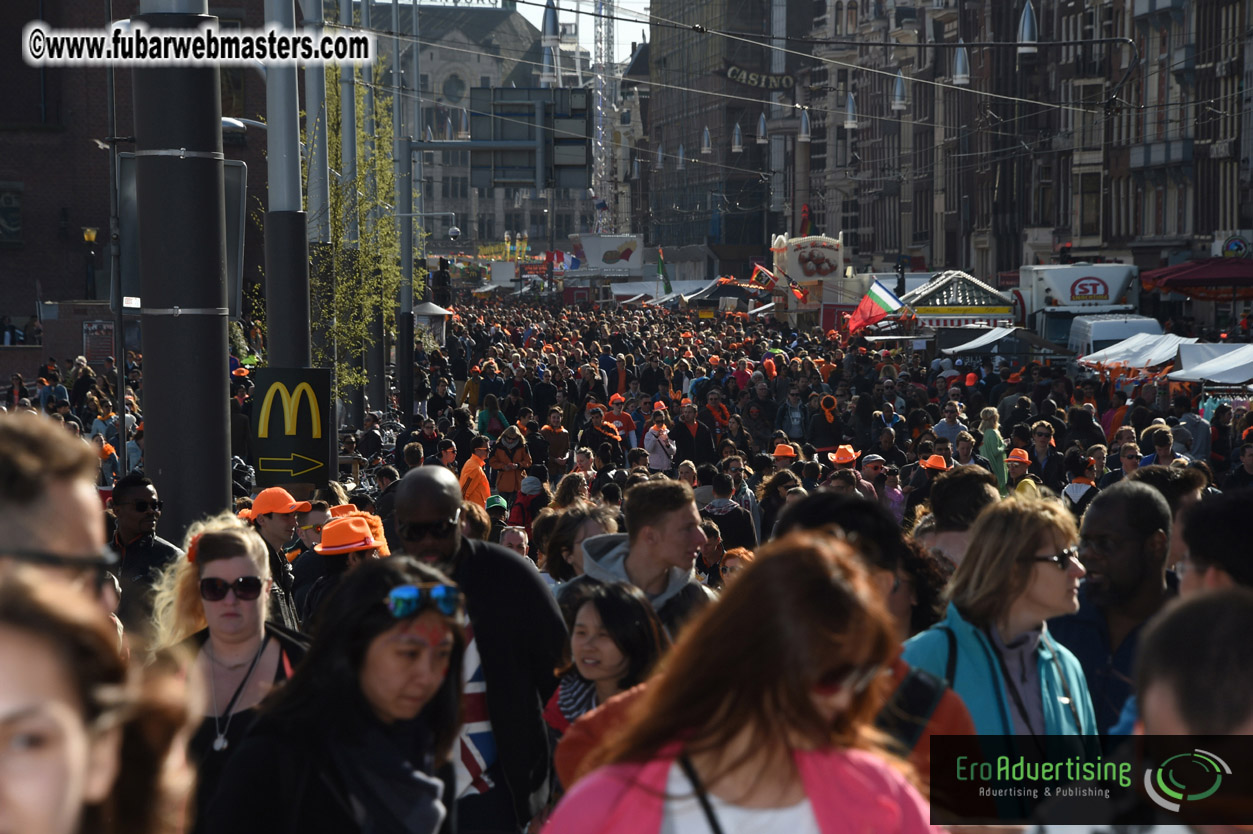 Kings Day in Amsterdam