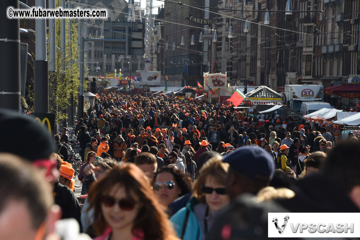 Kings Day in Amsterdam