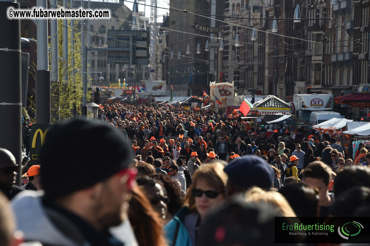 Kings Day in Amsterdam