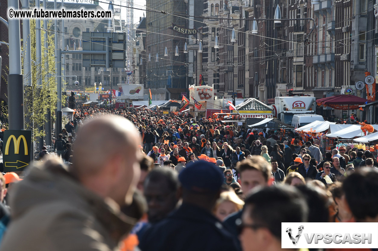 Kings Day in Amsterdam