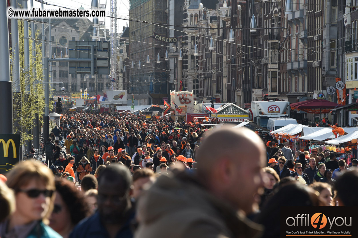 Kings Day in Amsterdam