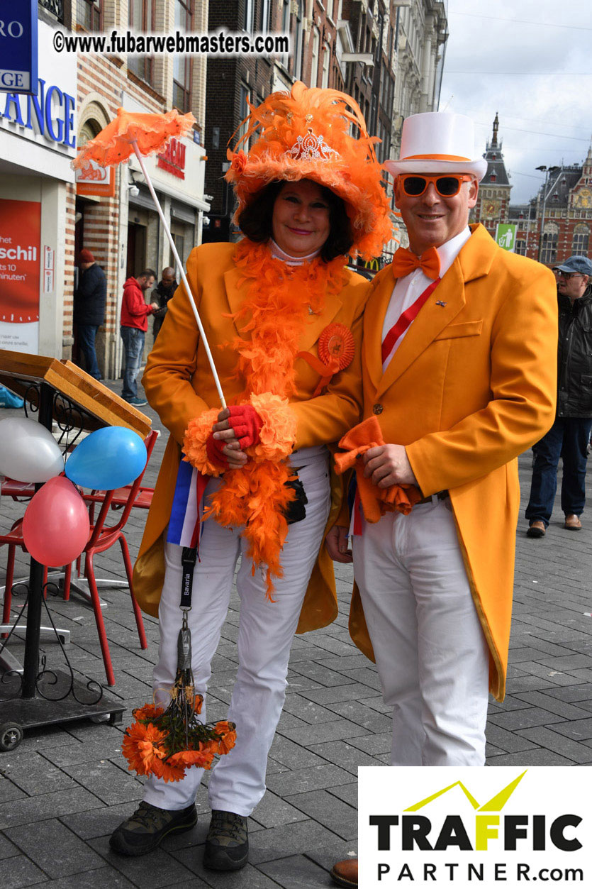 Kings Day in Amsterdam