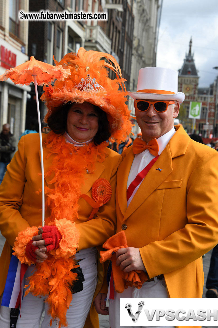 Kings Day in Amsterdam