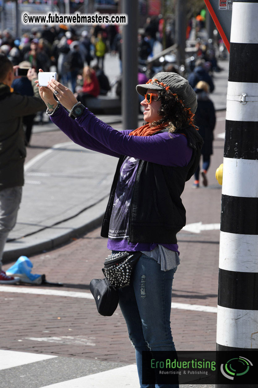 Kings Day in Amsterdam