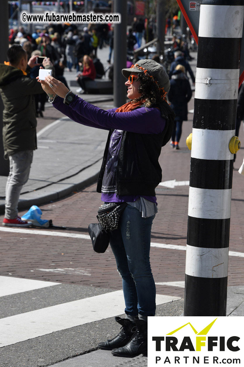 Kings Day in Amsterdam