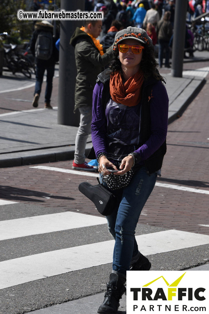 Kings Day in Amsterdam