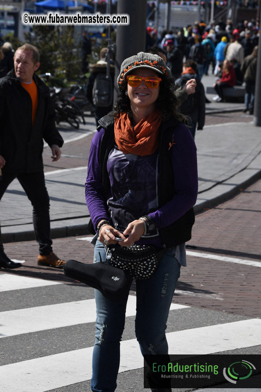 Kings Day in Amsterdam