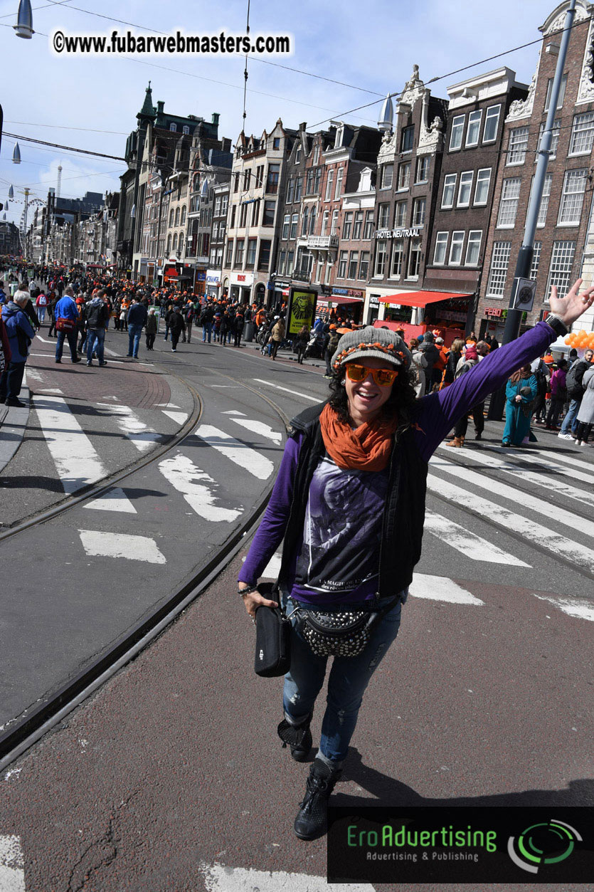 Kings Day in Amsterdam