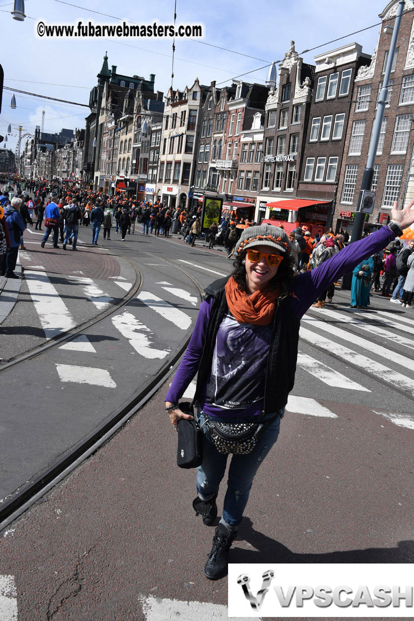 Kings Day in Amsterdam