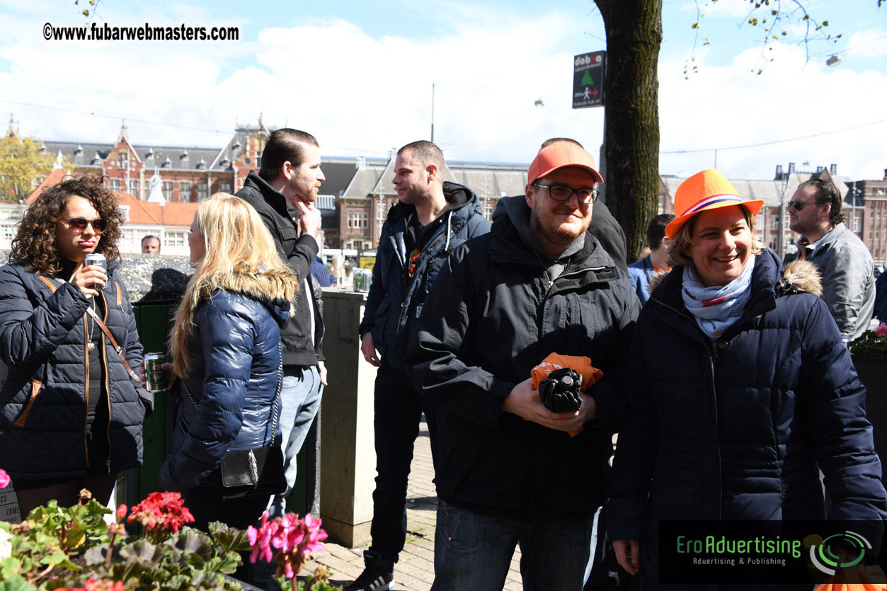 Kings Day in Amsterdam