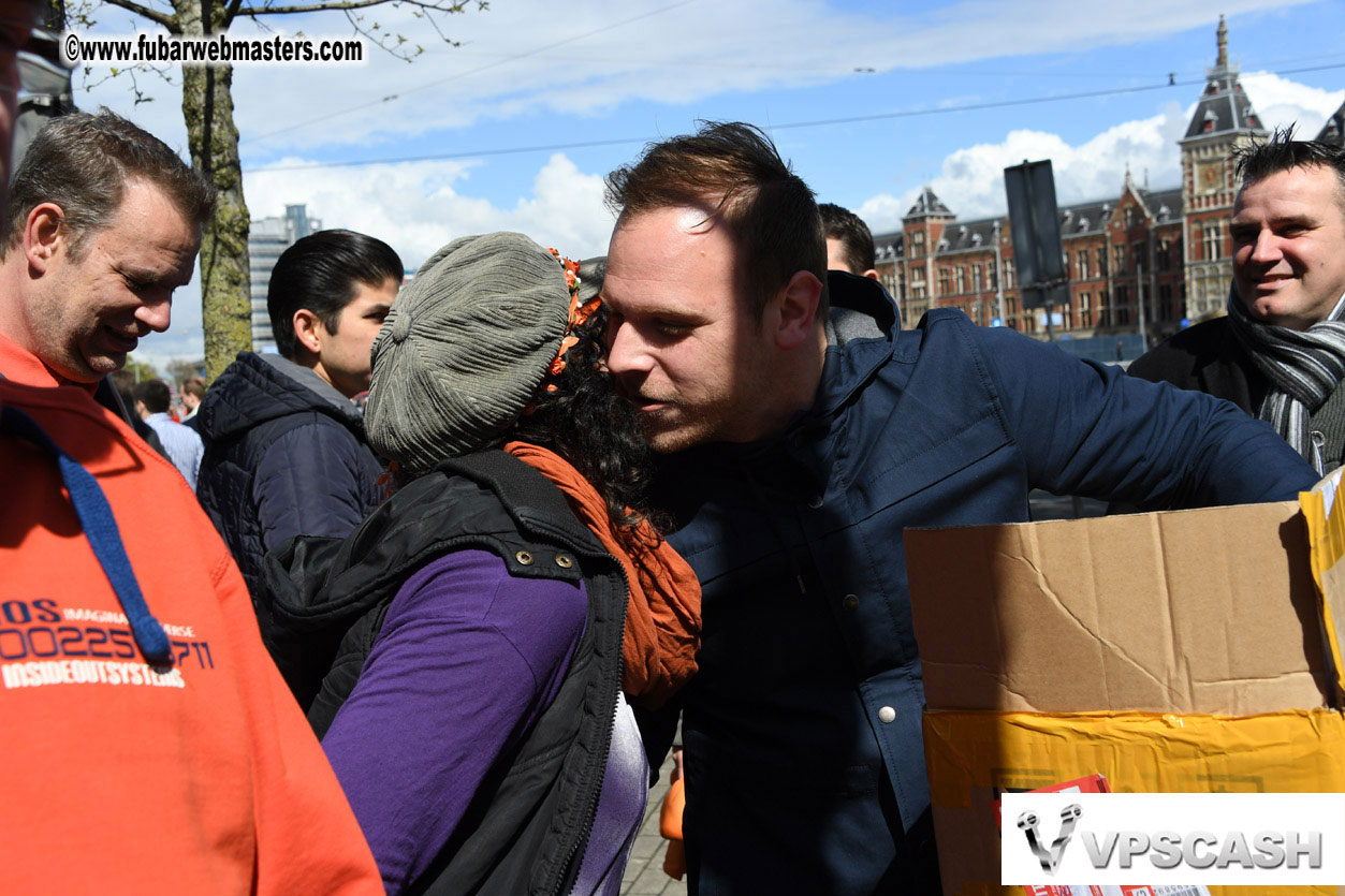 Kings Day in Amsterdam