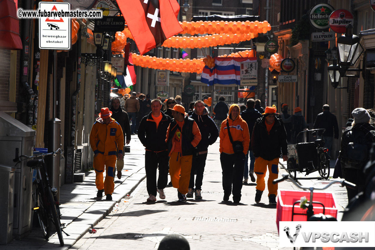 Kings Day in Amsterdam