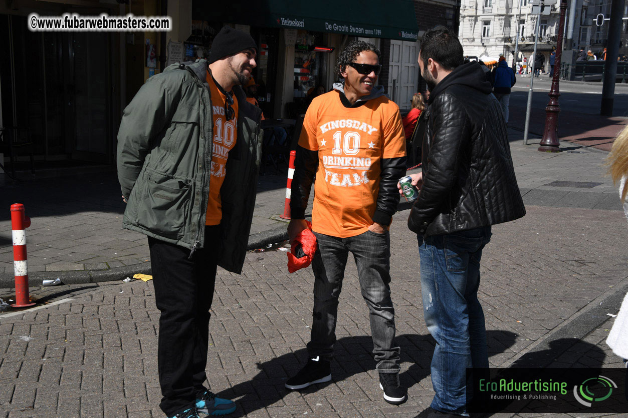 Kings Day in Amsterdam