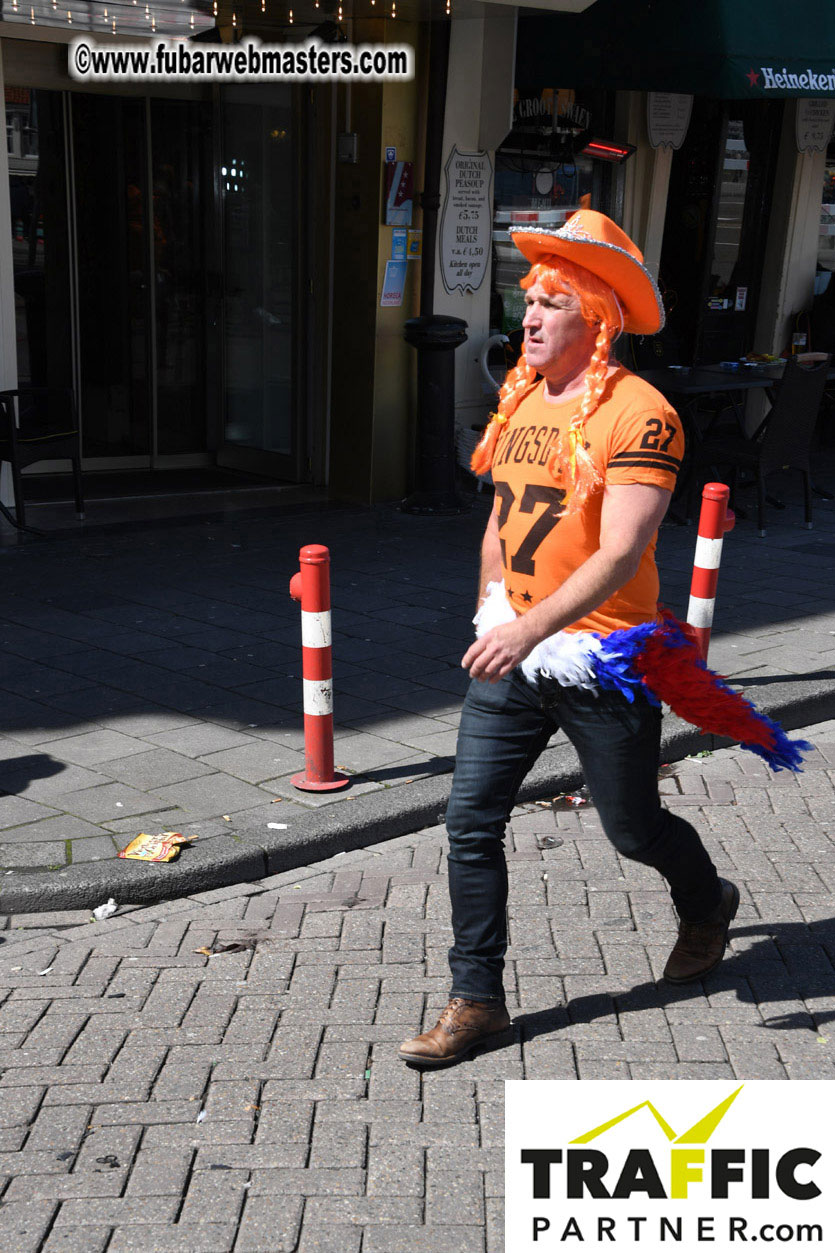 Kings Day in Amsterdam