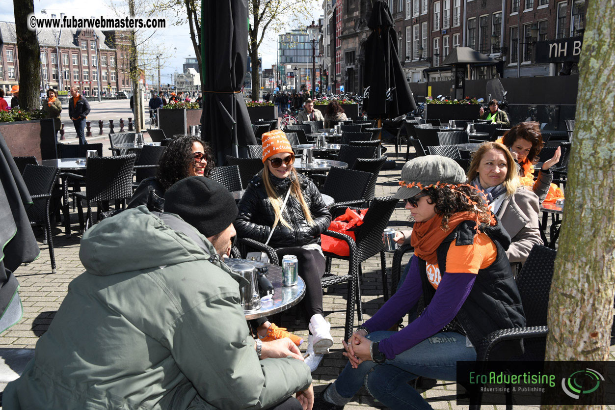 Kings Day in Amsterdam