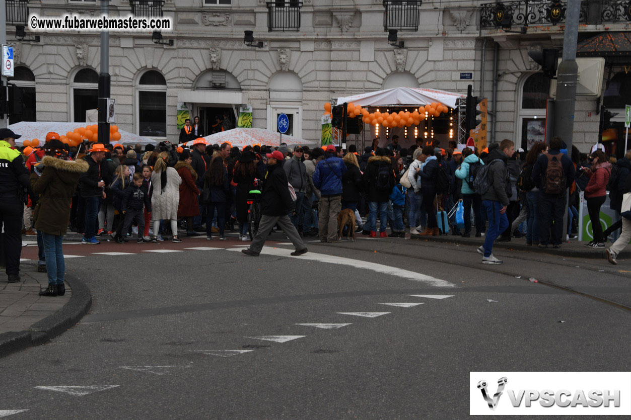 Kings Day in Amsterdam