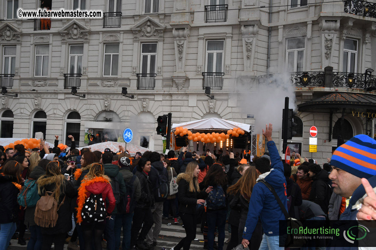 Kings Day in Amsterdam