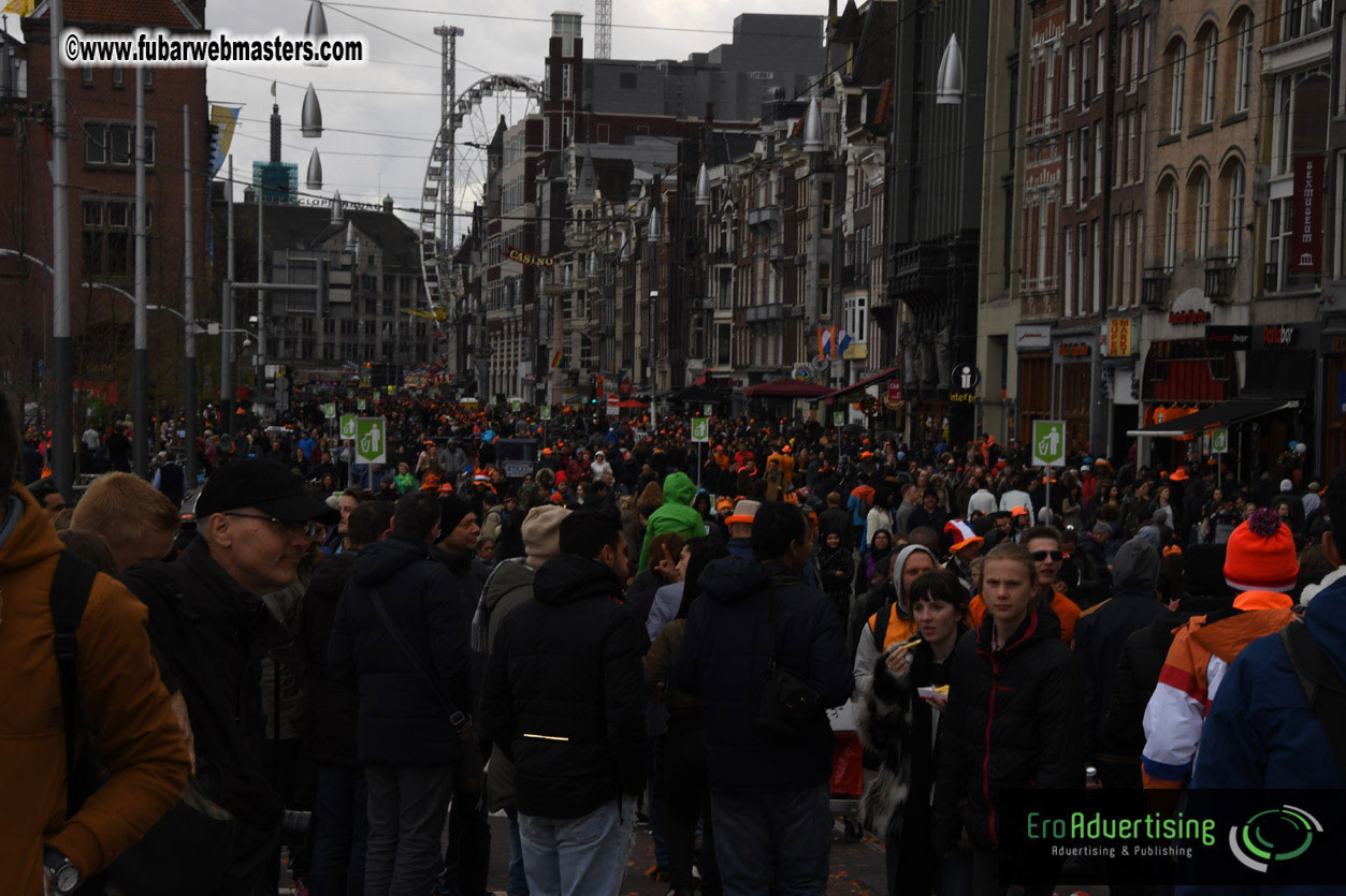 Kings Day in Amsterdam