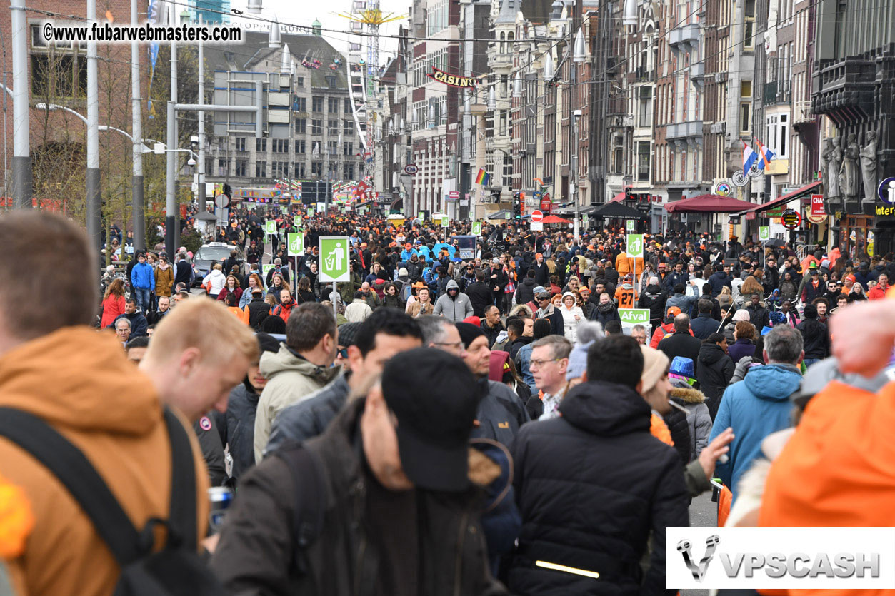 Kings Day in Amsterdam