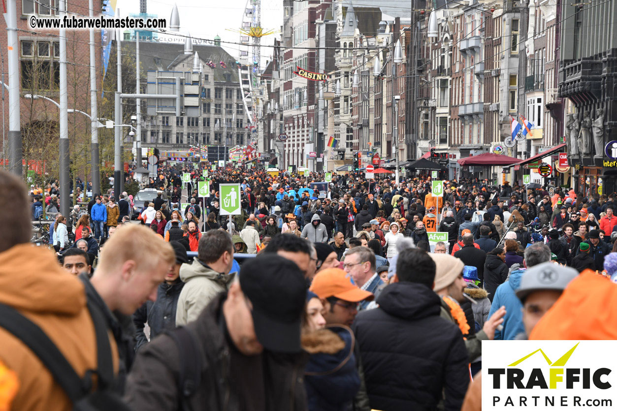 Kings Day in Amsterdam