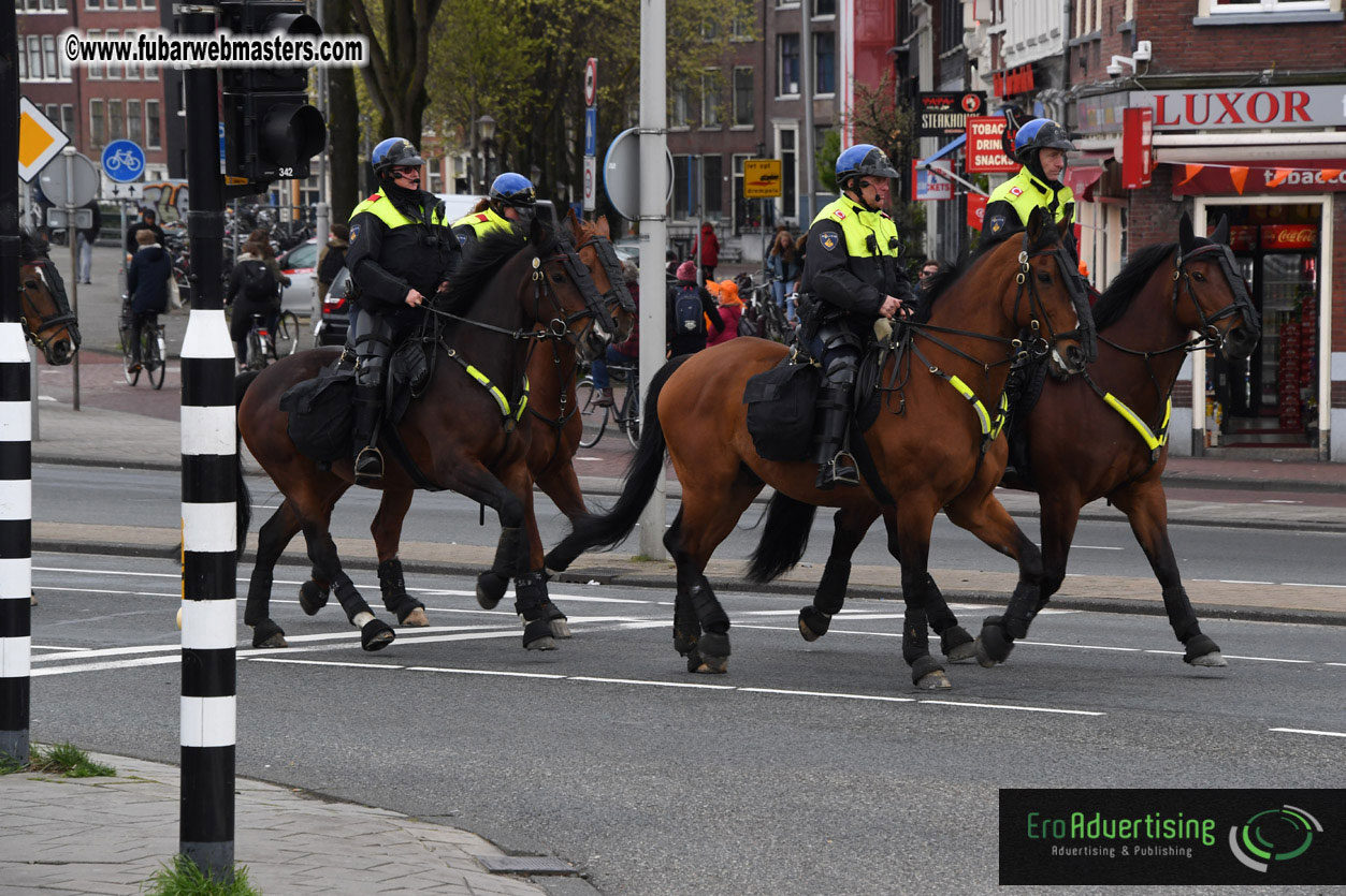 Kings Day in Amsterdam